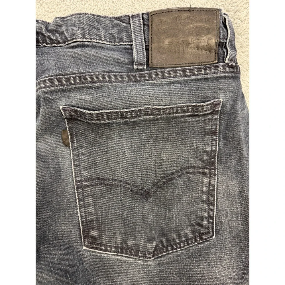 Levis 541 Jeans Men 38x32 Blue Athletic Stretch Denim Straight‎